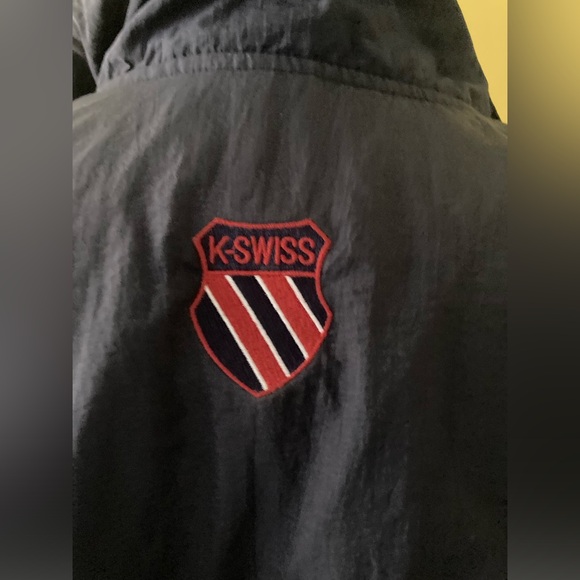 K-Swiss, 90s Windbreaker, L - Picture 6 of 15